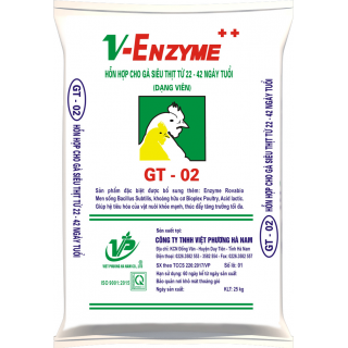 GT02 - Hỗn hợp cho gà siêu thịt từ 22 ngày tuổi - 42 ngày tuổi