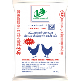 VP05 - Hỗn hợp cho gà hậu bị