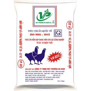 VP823 - Hỗn hợp cho gà trắng từ 29 ngày tuổi - 42 ngày tuổi