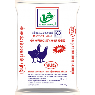 VP825 - Hỗn hợp cho gà vỗ béo