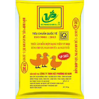 VP5022 - Hỗn hợp cho vịt con từ 01 ngày tuổi - 21 ngày tuổi