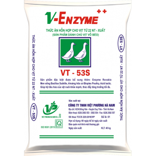 VT53S - Hỗn hợp cho vịt thịt từ 22 ngày tuổi - xuất bán