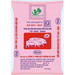VP214 - Hỗn hợp cho heo từ 15kg - 60kg