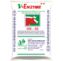 HS02 - Hỗn hợp cho heo siêu nạc từ 12 - 25 kg.