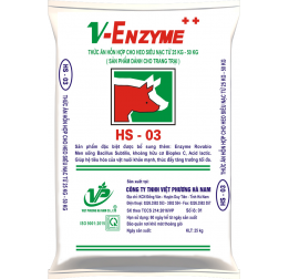 HS03 - Hỗn hợp cho heo siêu nạc từ 25 - 50 kg