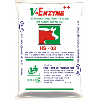 HS03 - Hỗn hợp cho heo siêu nạc từ 25 - 50 kg