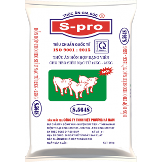 S.564S - Hỗn hợp cao cấp cho heo siêu nạc từ 12kg - 25kg