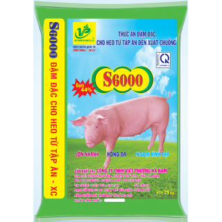 S600 - Đậm đặc cho heo từ tập ăn - xuất chuồng
