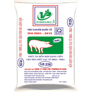 VP226 - Hỗn hợp cho heo siêu nạc từ 20kg - 70kg 
